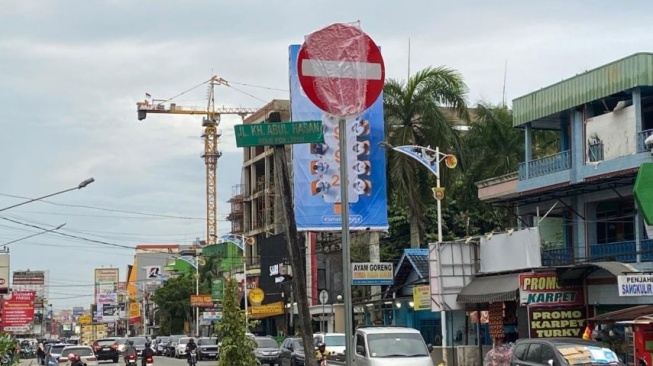 Dishub Permanenkan Jalur Satu Arah di Jalan Abul Hasan Samarinda