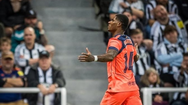 Marcus Rashford Cetak Dua Gol, Bantu Barcelona Kalahkan Newcastle United