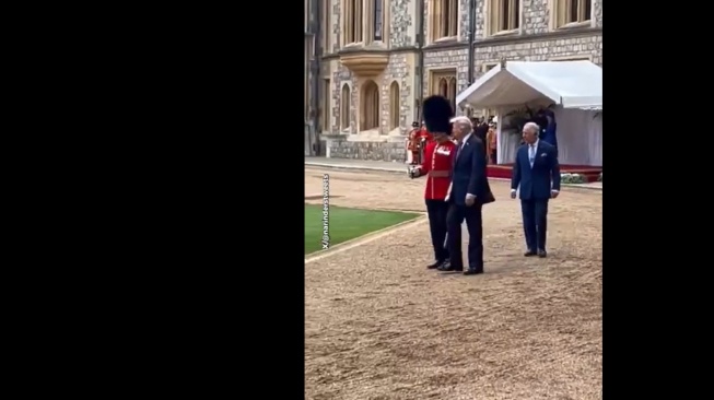 Etika Trump Dipertanyakan! Raja Charles III Dibelakangi saat Kunjungan Kenegaraan