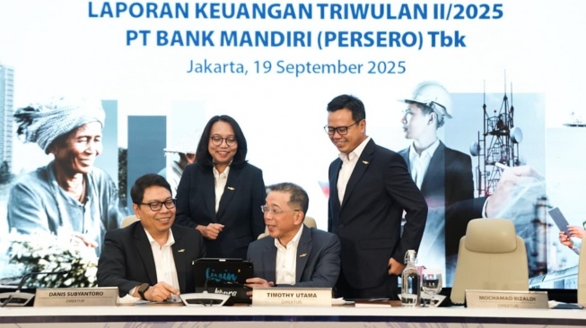 Bank Mandiri Raup Laba Rp 24,5 Triliun di Semester I 2025, Turun dari Tahun Lalu