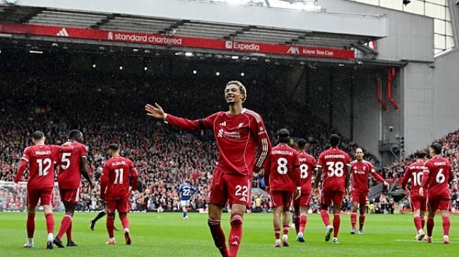 Rapor Pemain Liverpool vs Everton: Hugo Ekitike Terbaik, Isak Tak Karuan