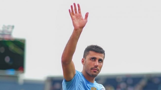 Arsenal vs Manchester City: Cedera Lutut Rodri Masih Jadi Misteri