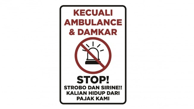 Link Download Stiker Stop "Tot Tot Wuk Wuk", Bisa Dipasang di Kendaraan Pribadi