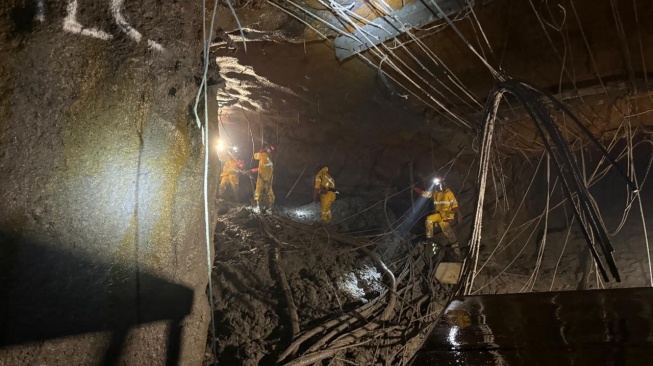 Tim Penyelamat Freeport Temukan Dua Korban, Pencarian 5 Pekerja Masih Berlanjut [Istimewa]