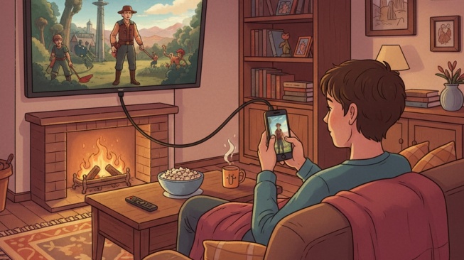 3 Cara Praktis Menyambungkan Tablet Ponsel dan Konsol Game ke TV