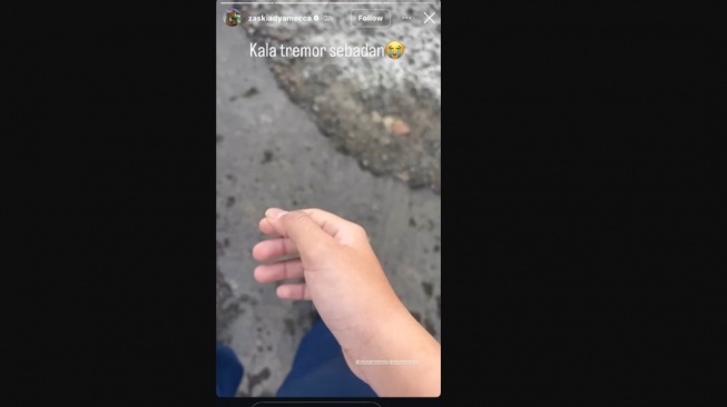 Anak Zaskia Adya Mecca Tremor Sekujur Tubuh Saksikan Karyawan Ibunya Dianiaya. [Instagram]