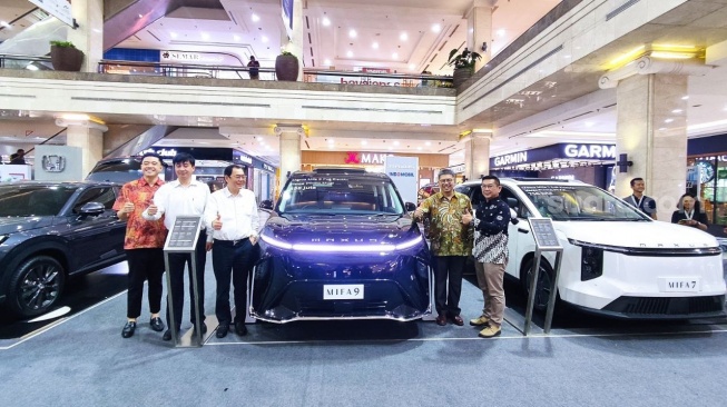 Rilis Maxus MIFA 7 dan 9 di Ambarukmo Plaza Yogyakarta (Suara.com/Gagah Radhitya Widiaseno)