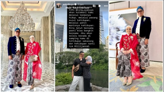 Astrid Kuya Pasang Badan untuk Uya Kuya yang Terus Dihujat (Instagram)