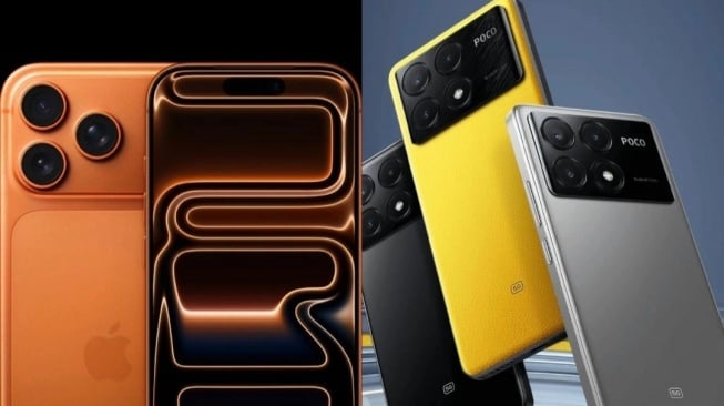 Duel Spesifikasi: iPhone 17 Pro vs. POCO X6 Pro, Worth It Mana?