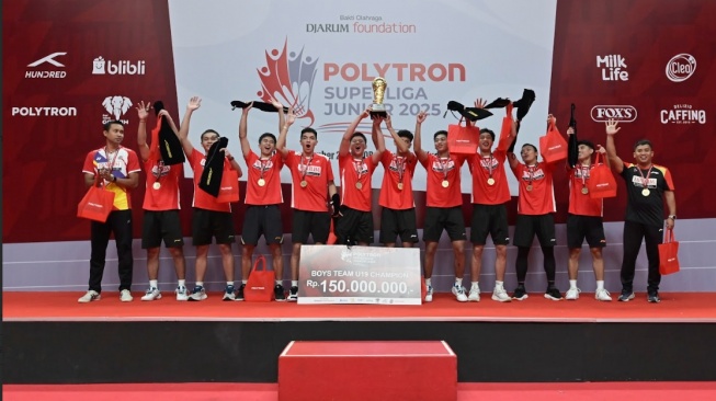 Superliga Junior 2025: PB Djarum Pertahankan Piala Liem Swie King usai Bungkam Dramatis Jaya Raya