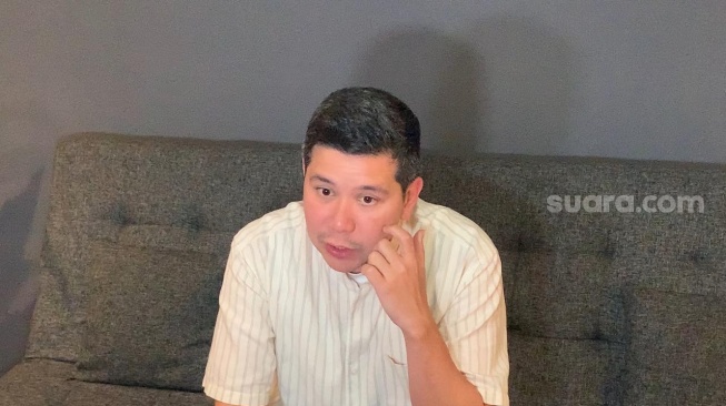 Haykal Kamil dalam sesi wawancara di kawasan Ciganjur, Jakarta Selatan, Senin, 22 September 2025. [Suara.com/Adiyoga Priyambodo]