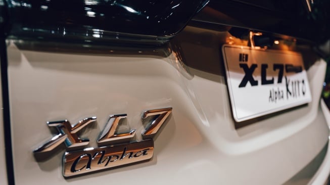 Suzuki Indomobil Sales (SIS) meluncurkan New XL7 Hybrid Alpha Kuro sebagai varian tertinggi New XL7 di Indonesia. (Foto: SUARA.com/Manuel Jeghesta) 