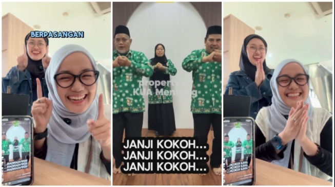 Tepuk Sakinah dianggap efektif untuk mencairkan suasana dan membuat materi bimbingan lebih mudah diserap (Instagram)