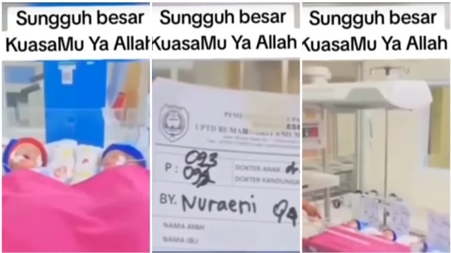 Kisah Nuraeni perempuan asal Indramayu yang melahirkan kembar lima (Instagram)  