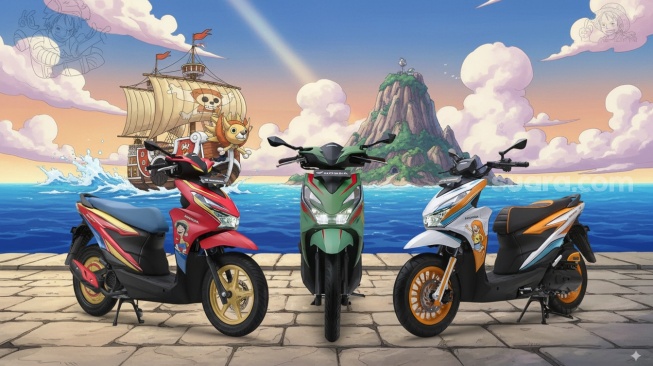 Honda BeAT One Piece x Tahilalats Kembali: Jumlah Terbatas dan Begini Cara Mendapatkannya
