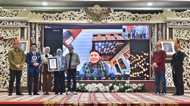 Bank Sumsel Babel & Pemprov Sumsel Pecahkan Rekor Dunia, Ribuan Guru Belajar AI Serentak