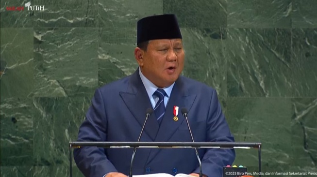 Prabowo di PBB: Palestina Harus Merdeka, Dua Negara Keturunan Abraham Harus Hidup Damai!