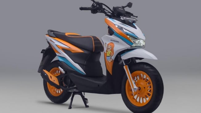  Honda BeAT One Piece x Tahilalat Nami (Dok AHM)