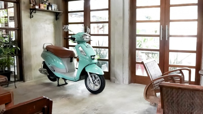 Suzuki Access 125 Resmi Melantai di IMOS 2025 Dengan Banderol Rp25,5 Juta. (Foto: Suzuki Indonesia)