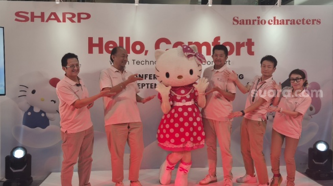 Sharp Gandeng Sanrio, Targetkan Keluarga Muda dan Jangkau Pasar Luas