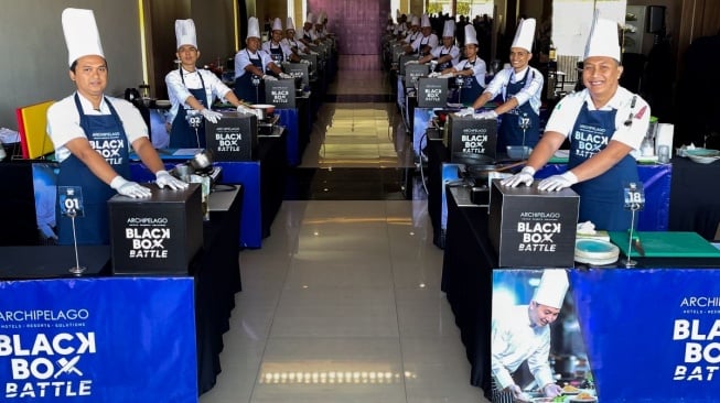 Seluruh kontestan food battle Archipelago Black Box Battle ke-15 (Dok: Archipelago)