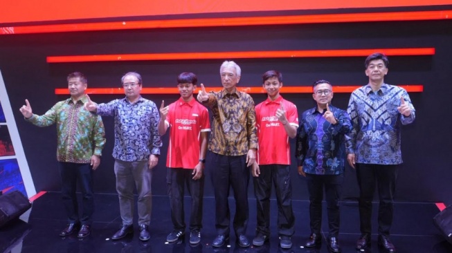 Booth Honda di IMOS 2025 menampilkan para pembalap AHM (Dok AHM)