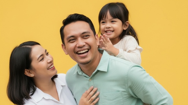 foto keluarga (Google Gemini)
