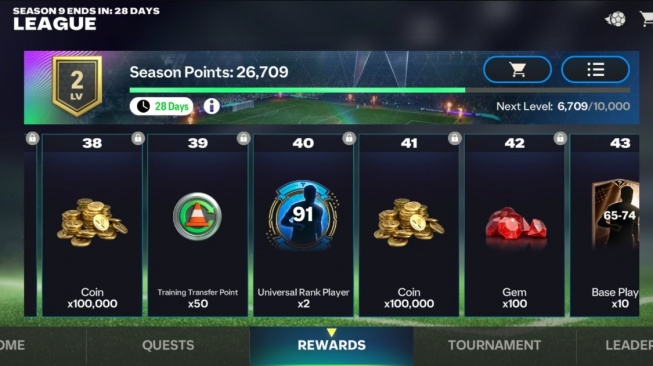 Hadiah di FC Mobile 2025 (X)