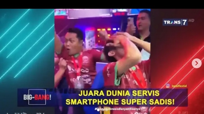 Reparasi Ponsel Bukan Cuma di Counter! Tim Indonesia Juara Dunia di Ajang CGC World Cup 2025