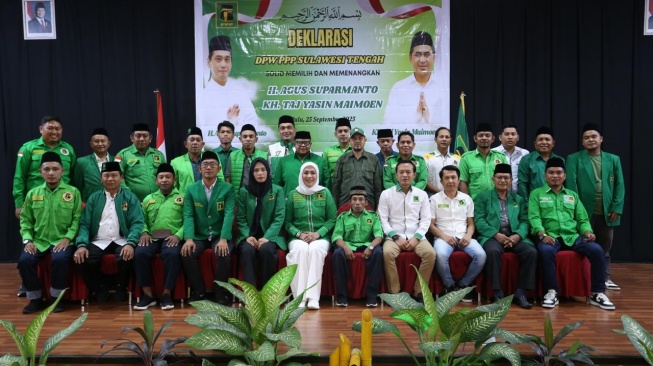 PPP Sulteng Kompak Dukung Agus Suparmanto Jadi Caketum di Muktamar 2025