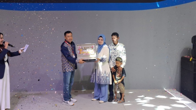 Konsumen Mio M3 asal Poso jadi pemenang program milarder Yamaha 2025. (Foto: SUARA.com/Manuel Jeghesta)