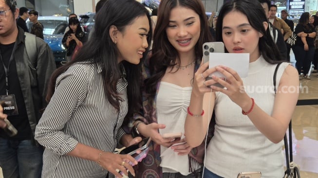 Digimap Apple Premium Partner Grand Indonesia resmi dibuka, Jumat (26/9/2025). [Suara.com/Dythia]