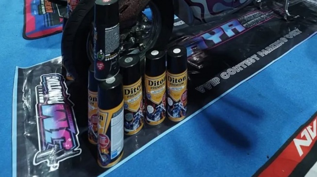 Produsen cat semprot Diton rilis sejumlah produk baru untuk perawatan kendaraan. (Foto: Diton) 