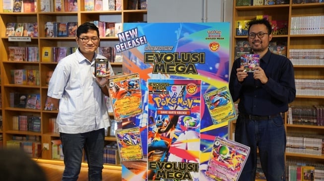 Pokemon Game Kartu Koleksi Hadirkan Seri Baru Evolusi Mega di Indonesia. [AKG Entertainment]