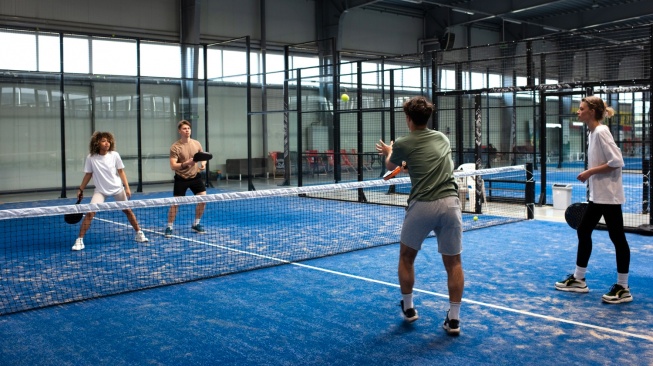 ilustrasi padel (freepik)