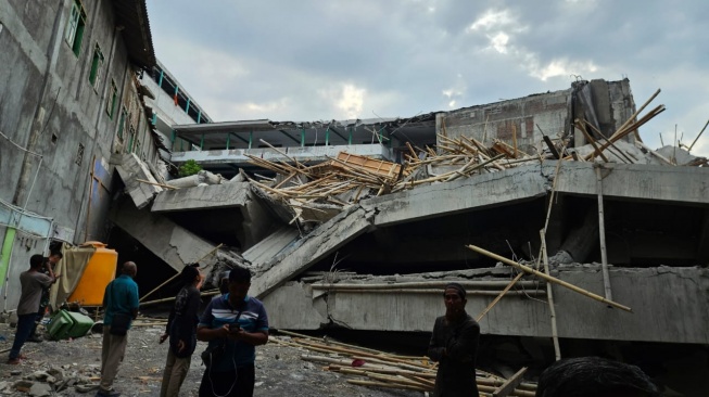 Diduga Ini Penyebab Ponpes Al Khoziny Sidoarjo Ambruk Saat Ratusan Santri Shalat
