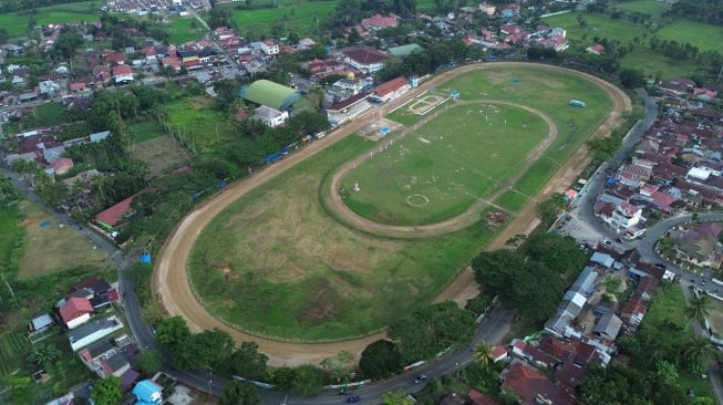 Pacuan Kubu Gadang, tempat Horse Racing (IHR) Cup II 2025 di Payakumbuh, Sumatera Barat.[Ist]