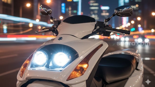 Suzuki Gemma 250: Skutik Futuristik yang Lahir Terlalu Cepat dari Waktunya, XMAX Kalah Unik