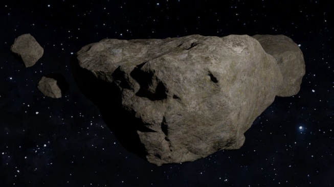 NASA Siapkan Opsi Nuklir untuk Cegah Asteroid Tabrak Bulan