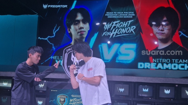 Acer Indonesia cari tim DOTA 2 dan Valorant di Grand Final Asia Pacific Predator League 2026, Jakarta, Selasa (30/9/2025). [Suara.com/Dythia].