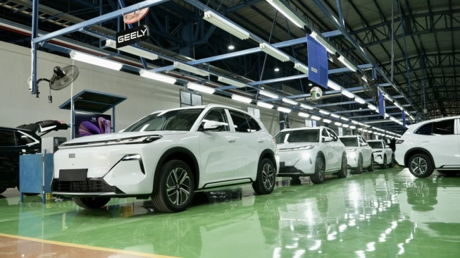 Bergabung dengan Sejumlah Merek Otomotif Asal China, Geely Memulai Perakitan Lokal di Indonesia