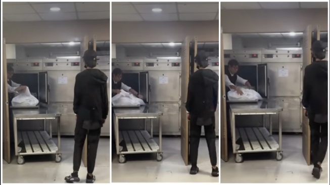 Viral Momen Hancur Seorang Anak Lihat Jasad Ibu di Kamar Mayat (Instagram)