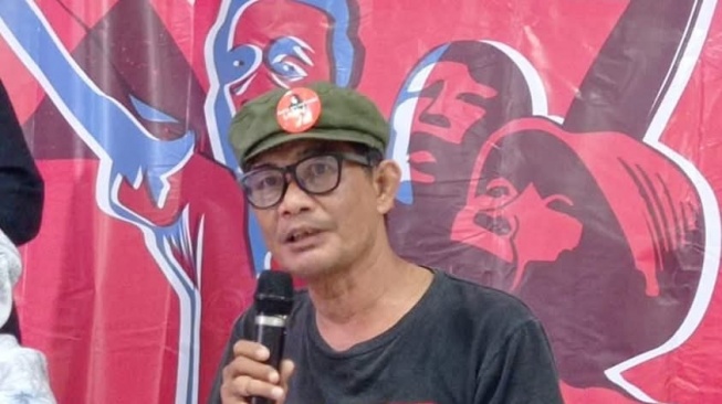 Wilson Obrigados, mantan aktivis PRD yang pernah menjadi tahanan politik (tapol) di Lapas Cipinang semasa rezim Orde Baru, dan kini menjadi sejarawan. [dokumentasi/Wilson]