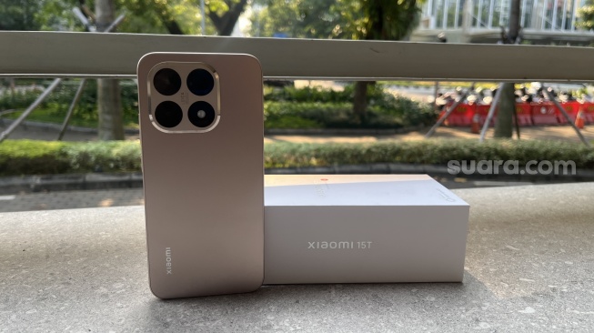 Xiaomi 15T. [Suara.com/Dicky Prastya]