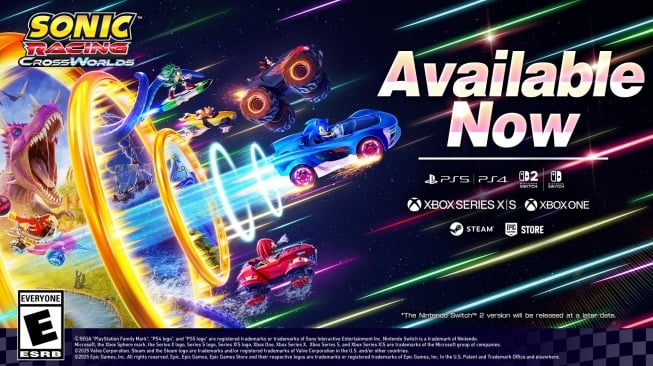 Sonic Racing CrossWorlds: Sinopsis, Harga, serta Spek Minimum untuk Main Game
