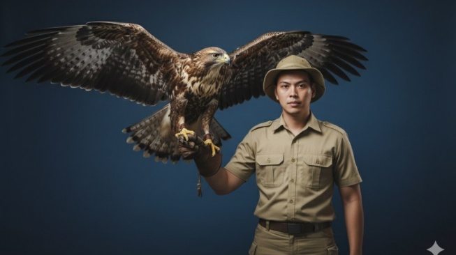 5 Ide Foto Studio Bersama Hewan Eksotis Dengan Gemini AI