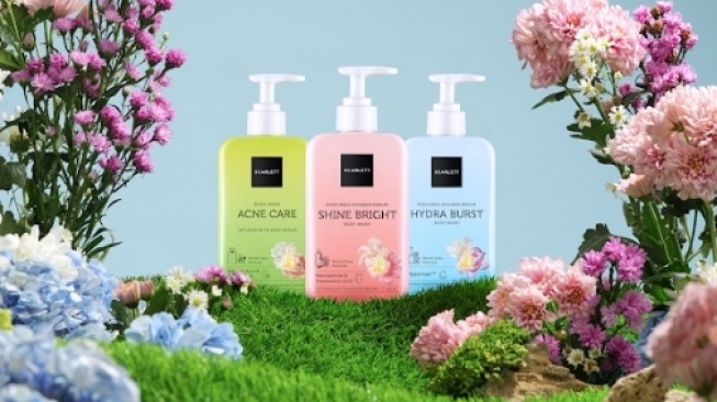 Scarlett Perfumed Shower Serum. (dok. Scarlett)