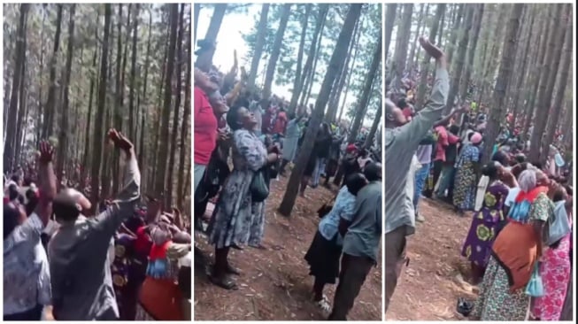 Ratusan Warga Rela ke Hutan demi menyambut sang juru selamat dan menantikan hari kiamat (Instagram)