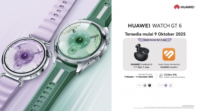 Huawei Watch GT 6. [Huawei Indonesia]