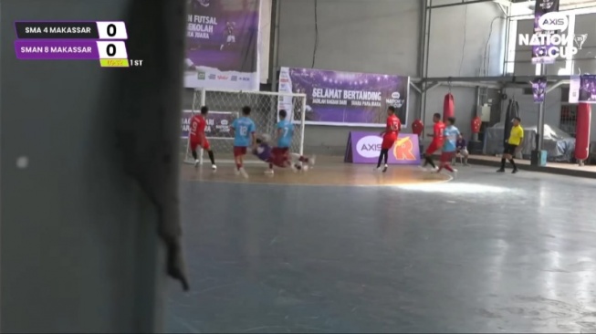 Gol Kilat SMAN 8 Makassar di Menit 9:05 Panaskan Laga Sengit AXIS Nation Cup 2025